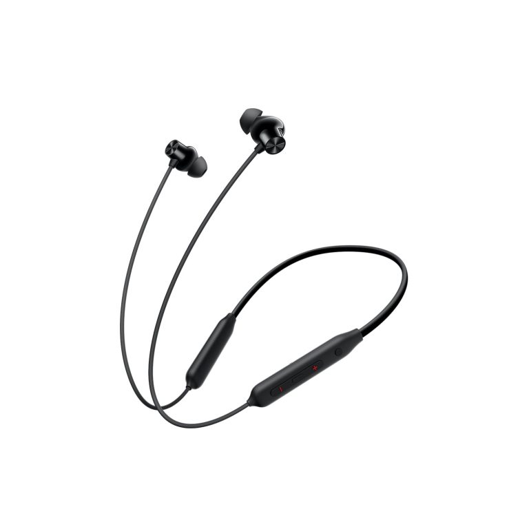 OnePlus Bullets Wireless Z2 ANC Bluetooth in Ear Earphones with Mic, 45dB Hybrid ANC, Bombastic Bass – 12.4 mm Drivers, 10 Mins Charge – 20 Hrs Music, 28 Hrs Battery (Booming Black)