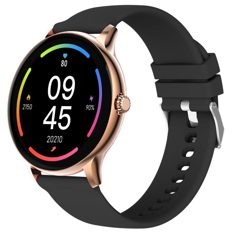 Fire-Boltt Phoenix Pro Smart Watch 1.39 inch Bluetooth Calling, AI Voice Assistant, Metal Body with 120+ Sports Modes, SpO2, Heart Rate Monitoring (Gold Black)