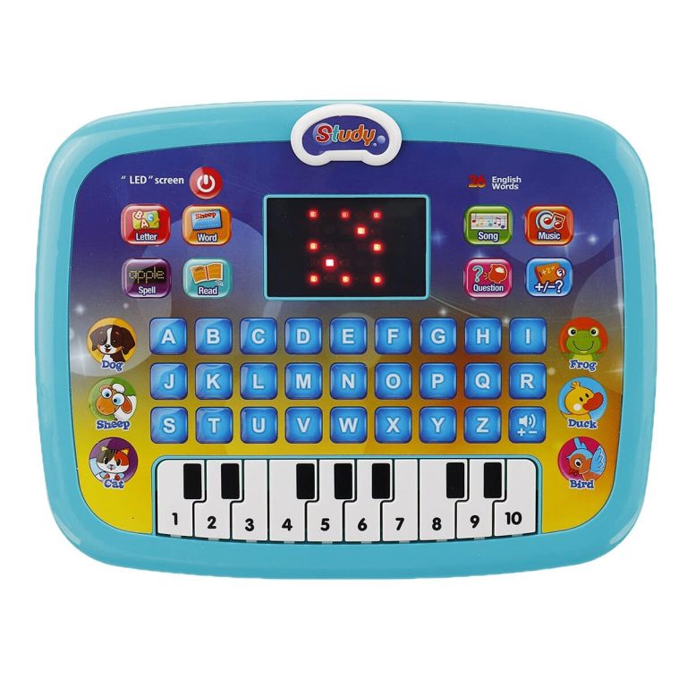 PLUSPOINT Educational Learning Kids Laptop Tablet Computer with Music and Fun Activities, Engaging Learning Toy for Toddlers| Ideal Educational Laptop with Games, Colorful